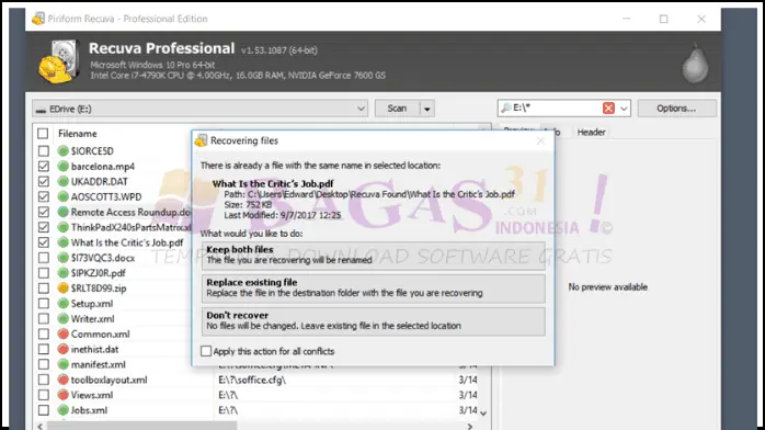 Download Recuva Full Crack