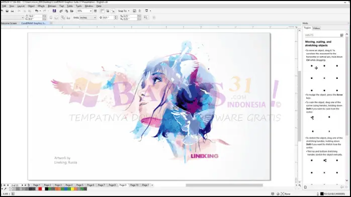 Download Keygen CorelDRAW X7 Bagas31