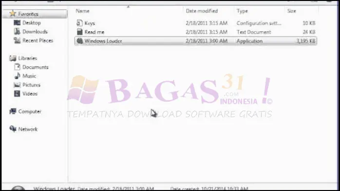 Windows 7 Activator Bagas31