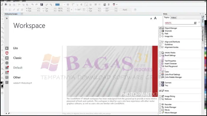 Download Corel DRAW X7 64 bit Full Crack​