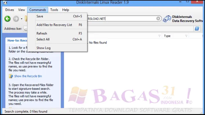 Download DiskInternals Linux Reader Bagas 31