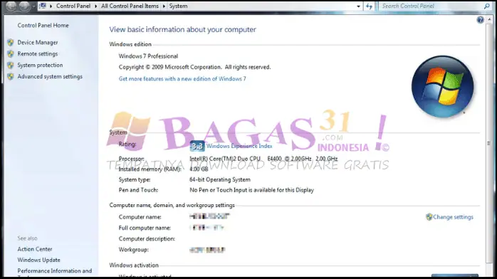 Download Win 7 64 Bit Full Crack​ Gratis Terbaru 2025