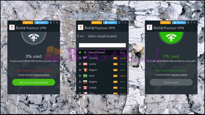 Avira Phantom VPN Kuyhaa​ Full 2.44.1.19908 Terbaru