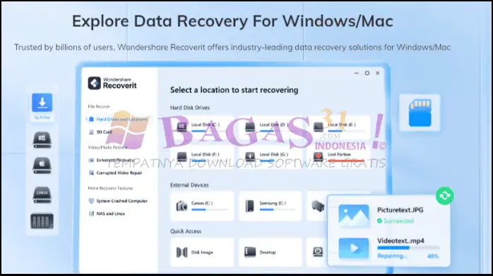 Wondershare Recoverit Kuyhaa​ Full v13.5.8.3 Terbaru