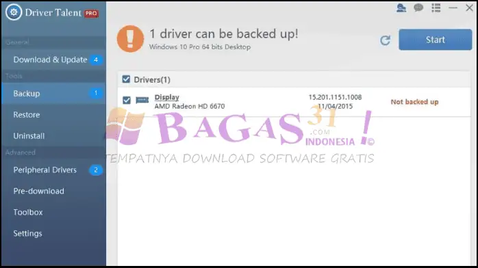 Driver Talent Kuyhaa Full Version v8.1.11.62 Terbaru
