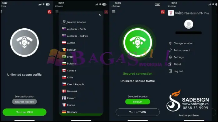 Avira Phantom VPN Kuyhaa​ Full 2.44.1.19908 Terbaru