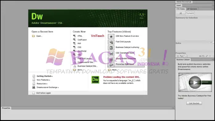 Adobe DreamWeaver CS6 Kuyhaa 12.1 Build 5949 Full Version