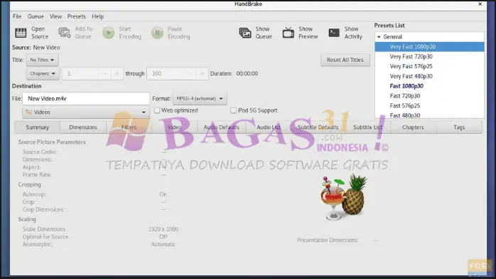 Download HandBrake Kuyhaa 1.6.1 Terbaru Full Version